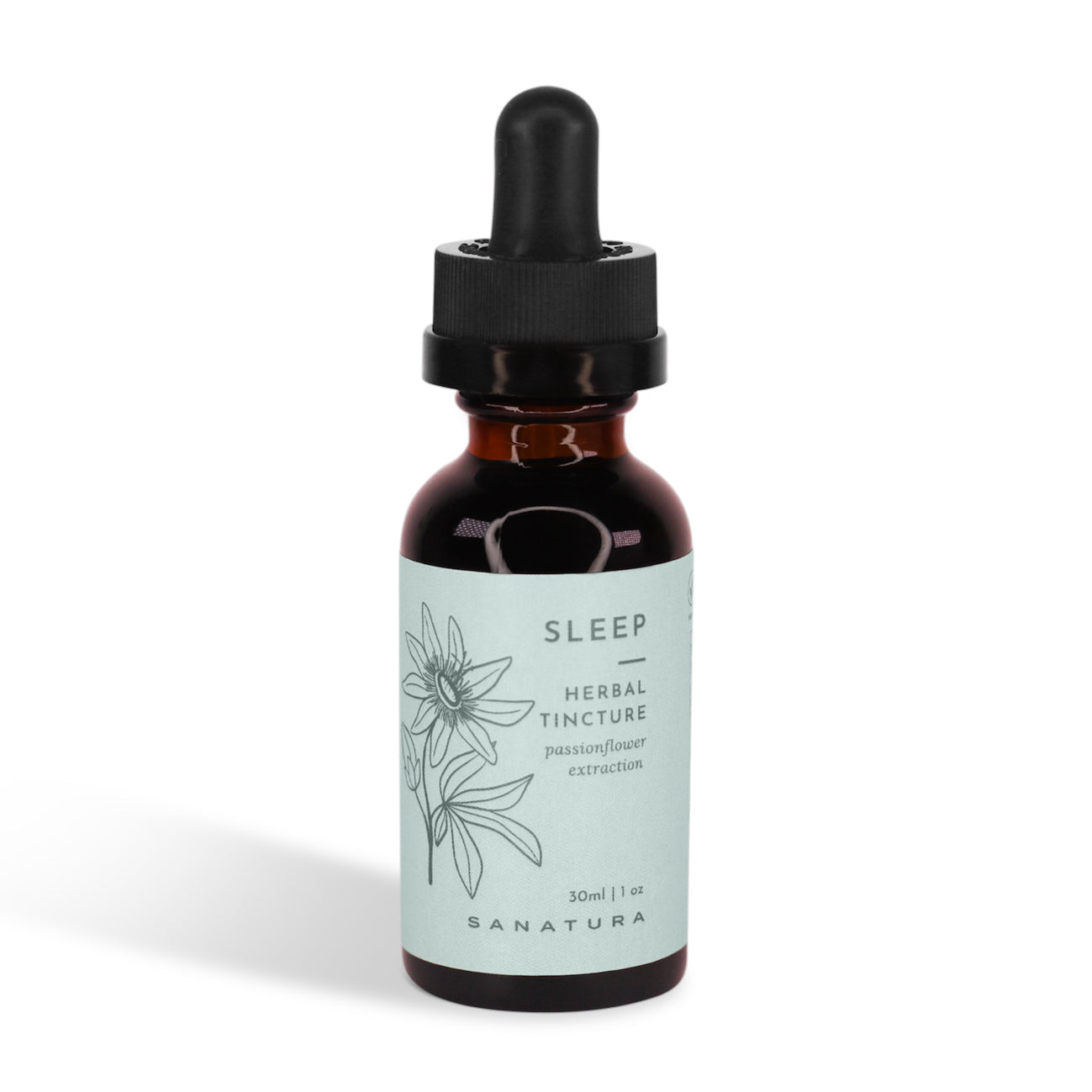 Organic Passionflower Herbal Extract Tincture for Sleep