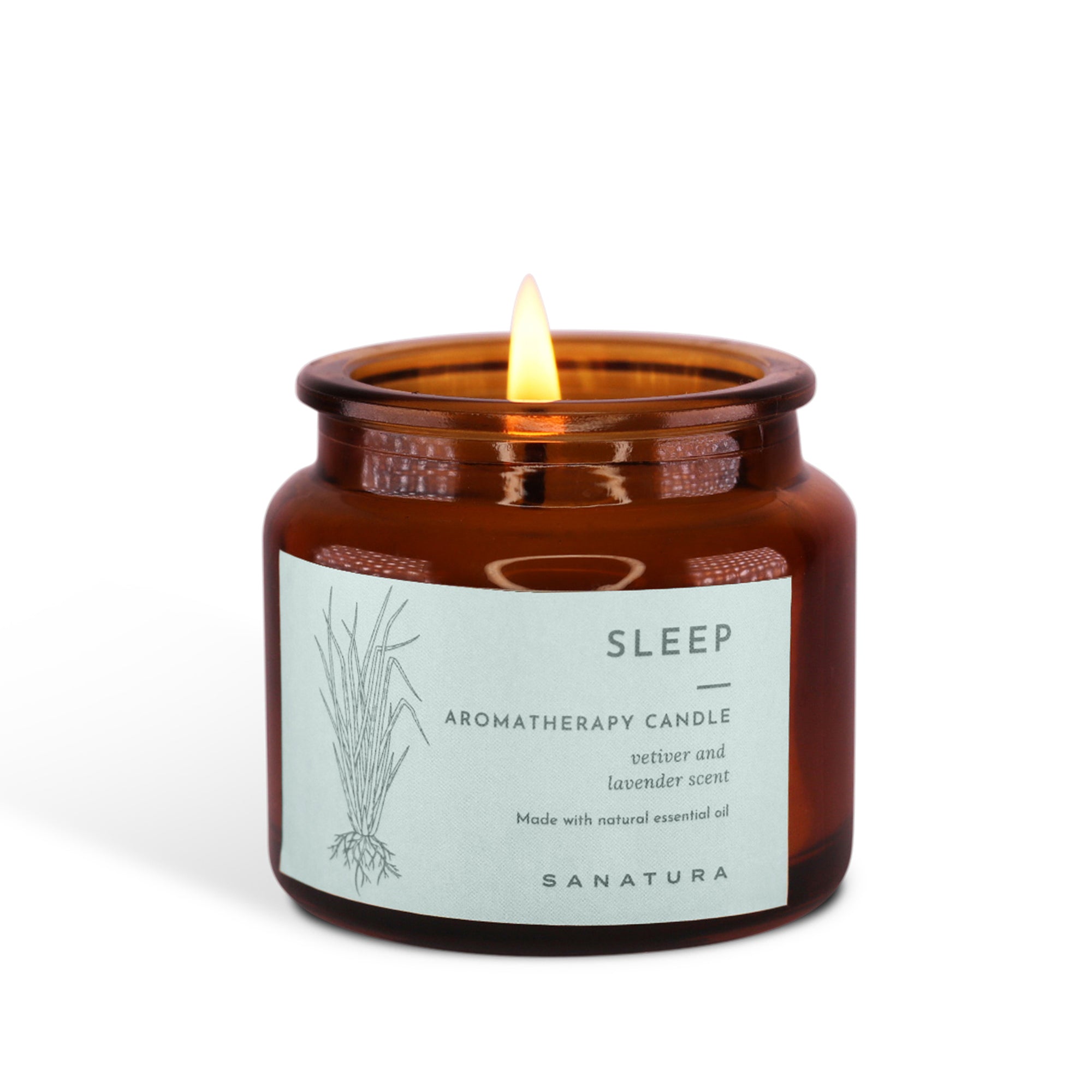 Sleep Coconut Vetiver Aromatherapy Candle